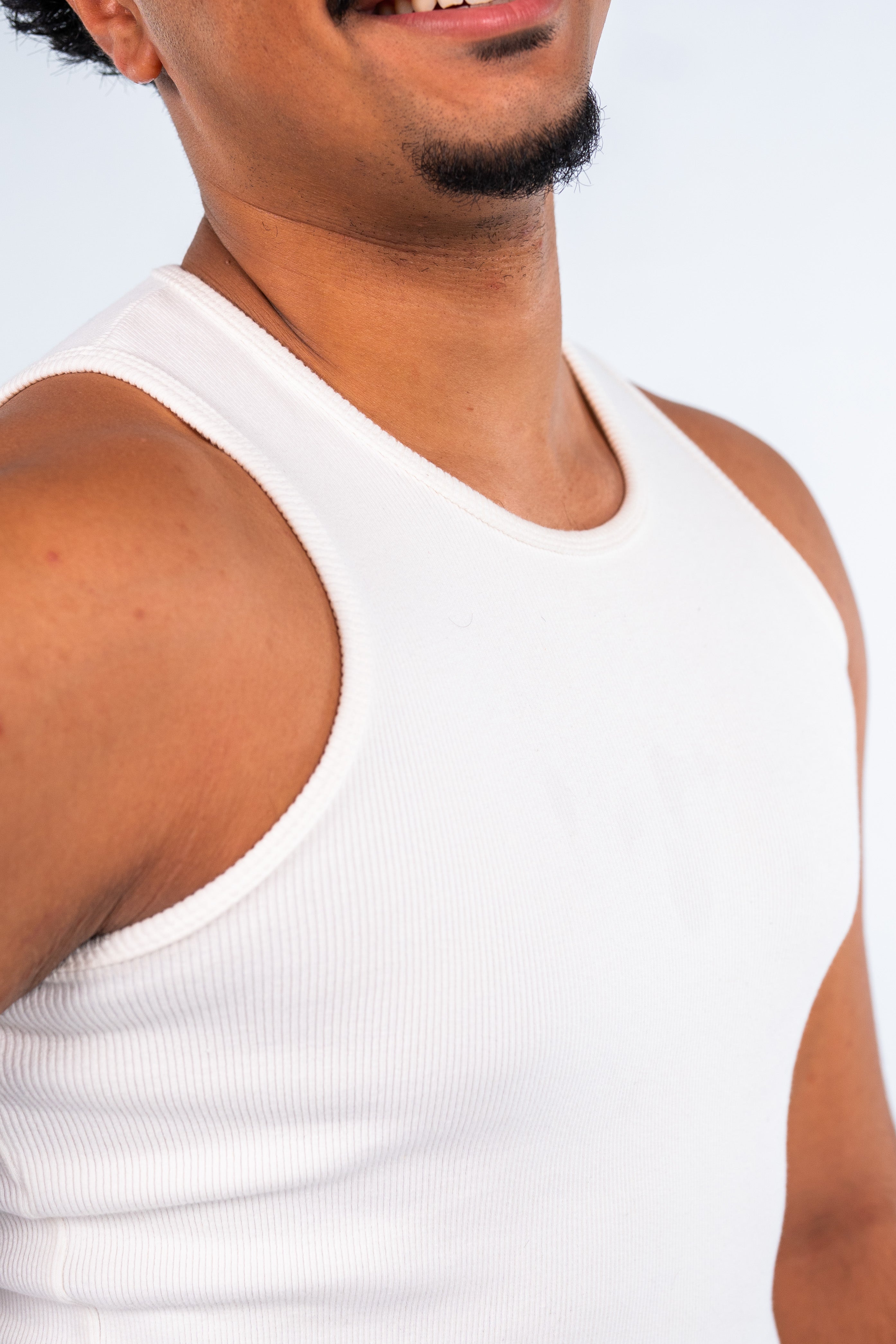 تانك توب أبيض - White Tank Top