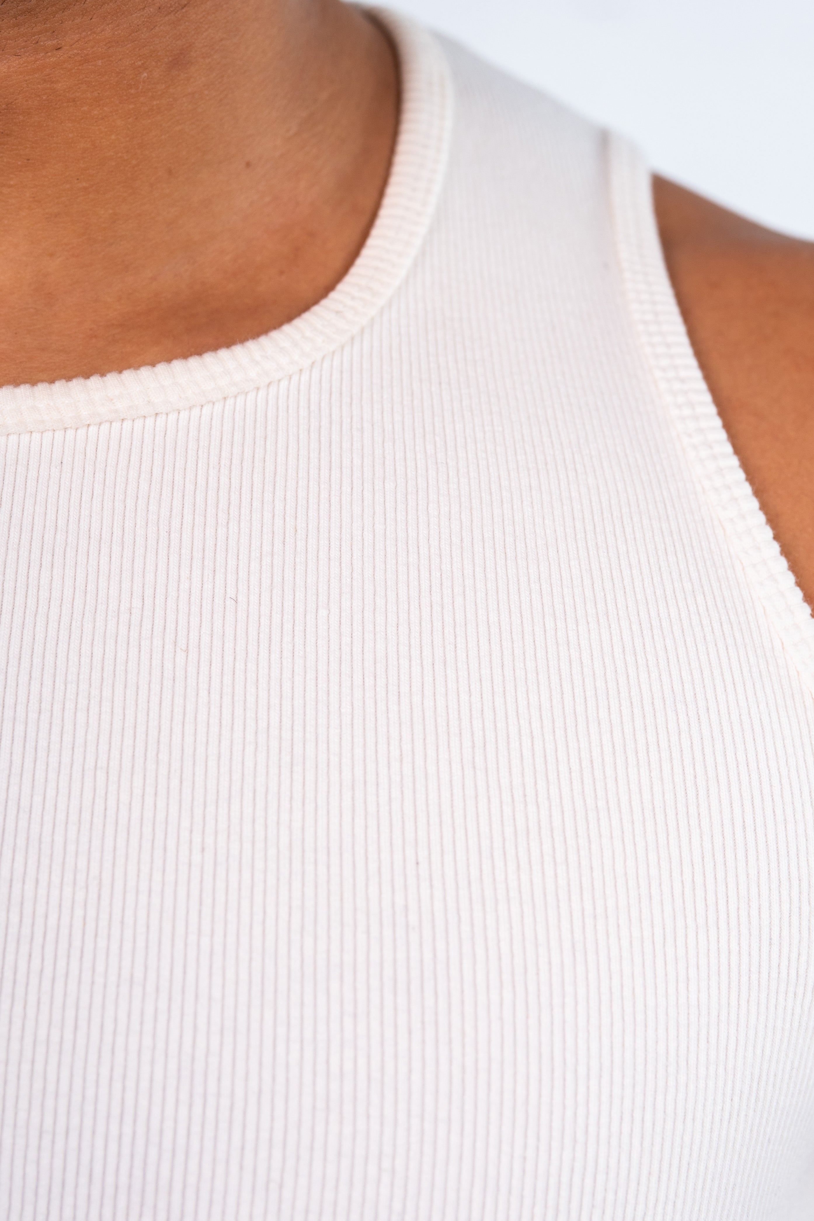 تانك توب أبيض - White Tank Top
